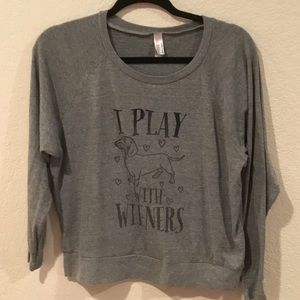 Dachshund long sleeve tee